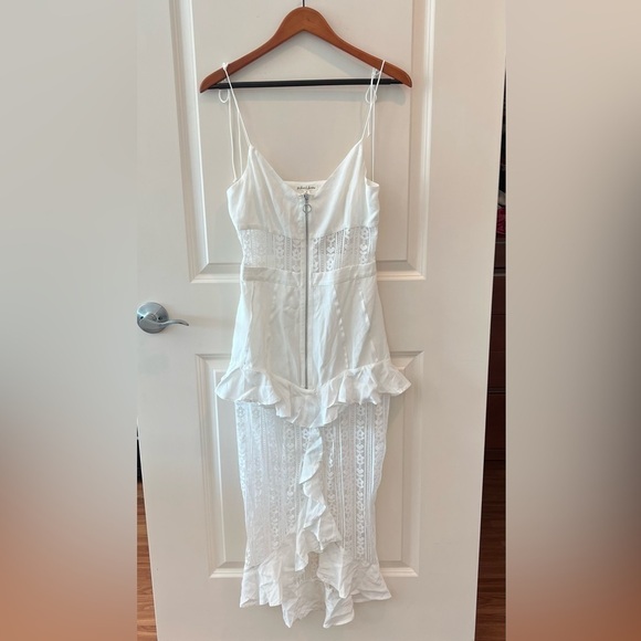 FOR LOVE & LEMONS LOVEBIRD LACE MIDI DRESS - Picture 2 of 16